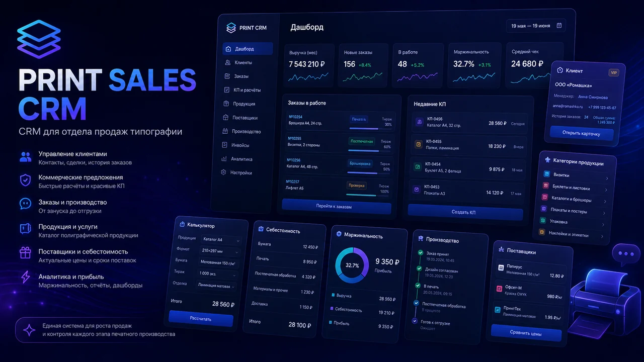 Print Sales CRM